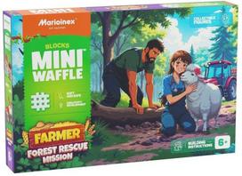 Marioinex *****Konstruktoriaus kaladėlės waffle Farmer Lesak.ratun.100el 07573