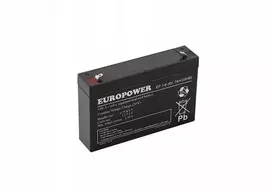 Europower Akumuliatorius EP7-6 EUROPOWER 6V 7AH