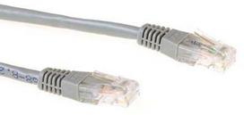 Act ACT UTP CAT6A 15m 15m Cat6a U/UTP (UTP) pilkas tinklo kabelis (IB3415)