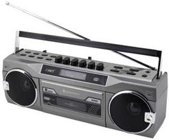 Radio Soundmaster Retro radijas su kasetėmis ir Bluetooth