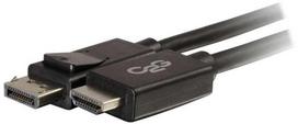 Kabelis C2G DisplayPort - HDMI 0.9m juoda (54325)