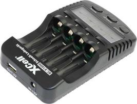„XCell BC-X1000“ greitasis įkroviklis, 1–4 AAA baterijos, AA tipo, su LCD ekranu
