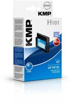 Legrand rašalas KMP KMP H101 rašalo kasetė žalsvai mėlyna, suderinama su HP CN 046 AE - 1723,4003