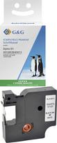 G&G G&G Schriftband 19mm x 7m sw-ws Komp. m. Dymo D1/ 45803/ S072083