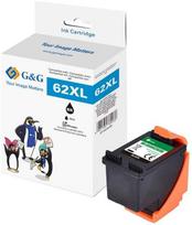 Rašalas G&G XL – kasetė, suderinama su HP 62XL/C2P05AN, juoda