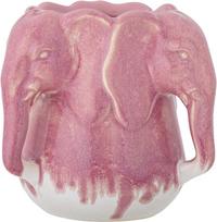 Bloomingville Pontus Vase, Rožinė, ceramika