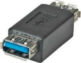 ROLINE USB 3.0 adapteris, A tipo F į A tipo F, juodas
