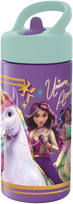 Usorteret UNICORN ACADEMY gertuvė vandeniui su šiaudeliu, 410 ml