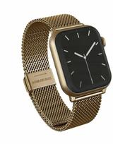 BURGA Metal Mesh Elegance, skirta Apple Watch 38/40 mm (auksinė)