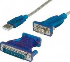 Vertė VALUE USB keitiklio laidas – nuoseklusis+DB9/25 adapteris