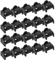 InLine® RJ45 prievadų blokatorius, 20 blokatorių papildymo pakuotė, juoda