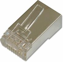Digitus DIGITUS Cat5e Modularne złącza do kabli okrągłych ekranowane 100St