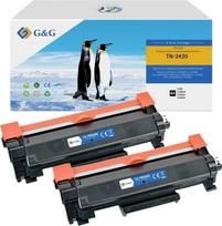 Toneris G&G XL toneris 2 vnt. komplektas, suderinamas su Brother TN-2420