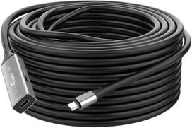 Equip 133356 USB kabelis USB 3.2 Gen 1 (3.1 Gen 1) 5 m USB C 5Gbit/s Juoda