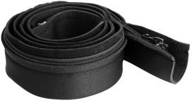 Organizer Delock Marškinėliai kabelių neopreninis elastingas su užtrauktuku, 1,5 m x 100 mm, juoda