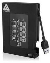 Kietasis diskas Dysk zewnętrzny SSD Apricorn Aegis Padlock Fortress 256GB Juodas (A25-3PL256-S256F)