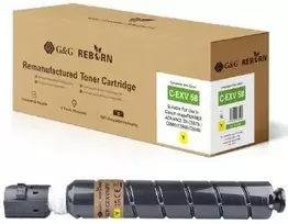 Toneris G&G Reborn-Toneris, suderinamas su Canon C-EXV58 (3766C002) Y