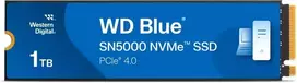 Western Digital Mėlyna Dysk SSD Mėlyna Sn5000 1TB M.2 PCI (WDS100T4B0E)