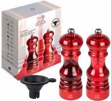 Prieskonių malūnėlis Peugeot Podium Pipirų malūnėlis i soli 18 cm Duo Acryl raudona
