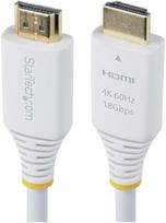 Kabelis StarTech HDMI - HDMI 3m baltas (HDMI2-CABLE-4K60-10W)