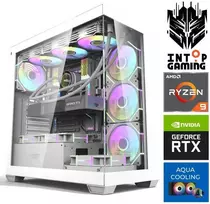 Stacionarus kompiuteris INTOP AQUA Ryzen 9 9900x 32GB DDR5 1TB SSD M.2 NVME+2TB RTX5080 16GB no-OS (RW65809NS)