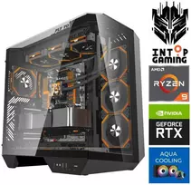 Stacionarus kompiuteris INTOP AQUA Ryzen 9 9900x 64GB DDR5 1TB SSD M.2 NVME+2TB RTX5080 16GB no-OS (RW65814NS)