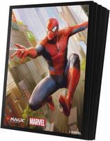 Gamegenic : Magic the Gathering - Marvel's Spider-Man - Premium Art Sleeves - Forest