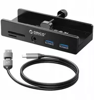 HUB USB Orico 1x SD 1x Micro SD 2x USB-C + 2x USB-A 2.0 3.0 (MH5PMM-10-BK-BP)