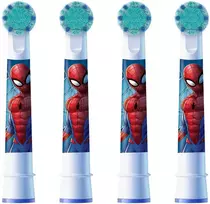 Dantų šepetėlis Braun Oral-B purkštukai „Spiderman“ / „Sniego karalienė“ mišinys 4 vnt. 805879 (805879)