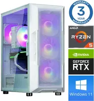 Stacionarus kompiuteris INTOP Ryzen 5 3600 32GB 1TB SSD M.2 NVME+2TB RTX3050 6GB WIN11 (RW67424WH) (Atnaujinta)