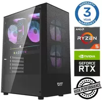 Stacionarus kompiuteris INTOP Ryzen 5 3600 16GB 250SSD M.2 NVME+2TB RTX3050 6GB no-OS (RW67476NS) (Atnaujinta)