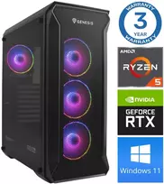 Stacionarus kompiuteris INTOP Ryzen 5 3600 32GB 1TB SSD M.2 NVME+2TB RTX5070 12GB WIN11 (RW67532WH) (Atnaujinta)