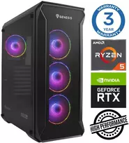 Stacionarus kompiuteris INTOP Ryzen 5 3600 16GB 1TB SSD M.2 NVME+2TB RTX5060Ti 16GB no-OS (RW67538NS) (Atnaujinta)