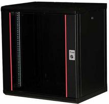 Spinta Equip Spinta serwerowa 19'' 12U 600x450mm su stiklinėmis durimis juoda