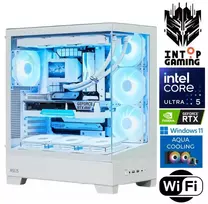 Stacionarus kompiuteris INTOP AQUA Ultra 5 245KF 64GB DDR5 1TB SSD M.2 NVME+2TB RTX5070 12GB WiFi WIN11Pro (RW70916) (Atnaujinta)