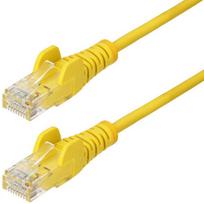 StarTech 5M Geltonas SLIM CAT6 CABLE