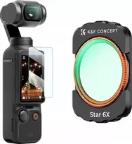 Obiektyw Filtras Magnetyczny Gwiazdkowy Star Gwiazdka 6x Do Dji Osmo Pocket 3 / Kf01.2701