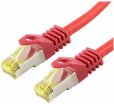 Good Connections Vytos poros kabelis Cat6a SFTP/PIMF/LSOH 0,25 m Raudona