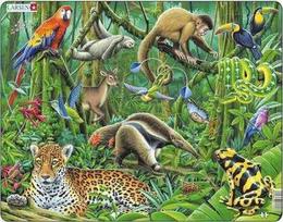 Dėlionė Larsen_Puzzles Larseno galvosūkis Pietų Amerikos miškai Maxi