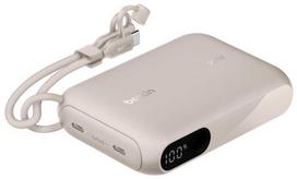Powerbank Belkin Ekranas 20W USB-C 10000 mAh Smėlio spalvos (BPB027HQSD)