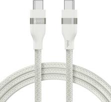 Kabelis USB Anker USB-C į USB-C 91 cm pintas 240 W Baltas (A82E2021)