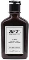 Depot, 100 Hair Cleansing No. 105, Charcoal, Hair Šampūnas, For Detoxing, 250 ml