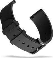 Huami Odinis dirželis Amazfit Leather Strap Zepp E 20mm (juoda)