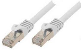Shiverpeaks Patchcord BASIC-S Cat 7, S/FTP, PiMF, LSZH, balta, 1 m (BS75511-W)