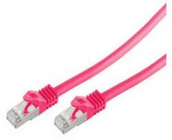 Shiverpeaks Patchcord BASIC-S Cat 7, S/FTP, PiMF, LSZH, rožinė, 1 m (BS75511-M)