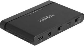 Doko stotelė Delock USB Type-C™ konverteris, skirta 1 x M.2 NVMe SSD + 1 x SATA SSD / HDD, su klonavimo funkcija