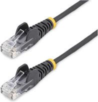 StarTech 5M Juodas plonas CAT6 kabelis