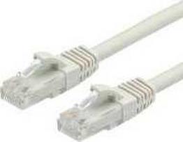Value Vertė VERTĖ – Patch – Kabelis – RJ- 45 (M) iki RJ- 45 (M) – 7 m – UTP – CAT 6a – formos, be Haken – pilka, RAL 7044 (21.99.0876)