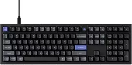Klaviatūra žaidimams Keychron Q6H Keychron Ultra-Fast Lime (linear) su laidu magnetyczno-mechaninė su pašvietimu juoda