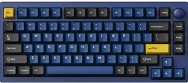Klaviatūra žaidimams Keychron P1P-O1 Keychron Super Raudona belaidė mechaninė su pašvietimu mėlyna
